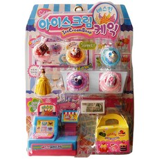 玩具先生 韓版雪花冰剉冰冰淇淋蛋糕收銀機店 (ST安全玩具) 角色扮演購物玩具, 尾圖韓版包裝較舊