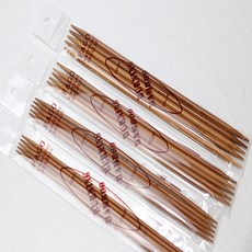 더울 줄바늘 대바늘 장갑바늘 버닝장갑바늘, 1개