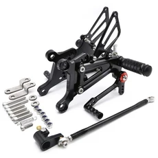 CNC 알루미늄 오토바이 후방 발받침 풋페그 Aprilia RS125 2T 2001-2013 용
