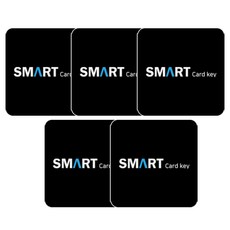 모든 브랜드 호환 스마트 카드키 스티커키, 부착형, 5개