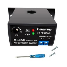 전류 감지 릴레이 AC 스위치 0-30A 정상 개방 센서 모니터링 릴레이(M3050), M3050