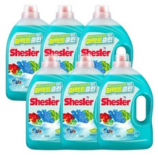 쉬슬러 에이프릴 퍼펙트 클린 액체세제, 6개, 3.05L