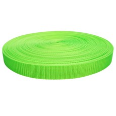 다용도 안전웨빙띠 라인마킹바 접근금지바 생명줄 야간반사띠 안전제일 웨빙끈 웨빙띠, 형광그린, 1개
