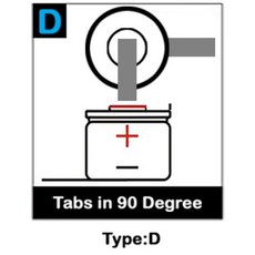 전동 칫솔 전문 케어 프로 니켈 수소 탄산, 4)Tab Type D