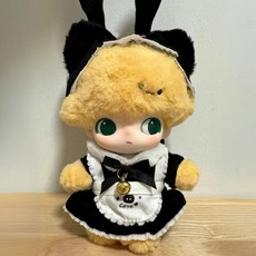 팝마트 디무 새로운 시작의 일기 시리즈 인형 인형옷 귀여운 크림 컬렉션 세트 인형 불포함, 고양이 메이드 세트(인형 제외), 디무에 적용됨