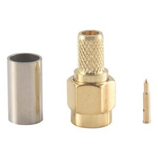 N67R-10Pcs SMA Male 커넥터 및 동축 케이블 압착 도구 SMA WIFI 안테나 확장용 압착 RG58 케이블