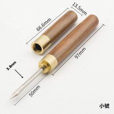 304不鏽鋼 鑿冰器 木柄 冰錐 小鋼錐子 雞蛋糕 章魚燒 工具, 1個, 小
