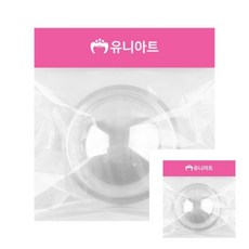 투명반구 원 중 12cm 6개입 봉 1개입 유니아트반구 만들기용품