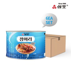 삼포 정어리 통조림, 6개, 1.8kg