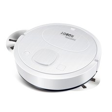 【無品牌】-智能掃地機器人USB充電自動清潔機吸塵器小家電會銷禮品, 無尺寸, 普通款續航8028白色