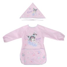 제이에스몰 쿠로미 일체형 앞치마 세트 두건