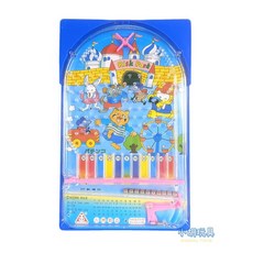 彈珠臺 (台灣製) 彈珠檯 打彈珠 小鋼珠 懷舊童玩 兒童玩具【小胡玩具(電子發票)】, 紅, 1個