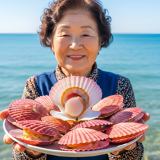 청정바다 산지직송 프리미엄 제철 홍가리비, 1박스, 1kg
