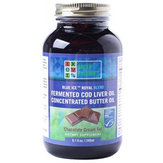 Green Pasture 魚肝油 巧克力奶油味, 1瓶, 240ml, 1瓶