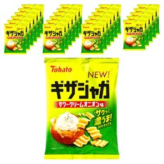 Tohato 東鳩 Gyuusha Gyaasuka 酸奶油洋蔥口味, 24個, 55g