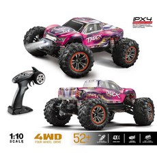 勇伯模型 1:10 四驅無刷越野車, 1個, 紅色