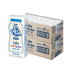 엔요 유산균음료 플레인, 200ml, 48개