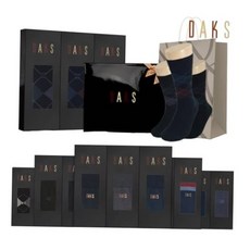 [매장정품] 닥스 장갑(백화점) [닥스(양말)]남성 중목 장목 양말 3족 선물세트 11종 택 1