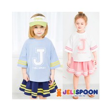 JELISPOON 女童款清新文字套裝