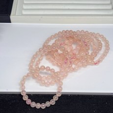 岫玉手串 圓珠設計 西柚藕粉蜜桃色系 8mm以上, 詳見包裝, 詳見包裝, 詳見包裝, 8+