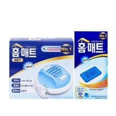 홈매트 코드롤러 훈증기1개 + 교체용 매트피 30매 1개, 1세트