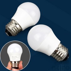 새나로 장수 LED 인지구 3W 조명 볼전구, 주광색(형광등색)