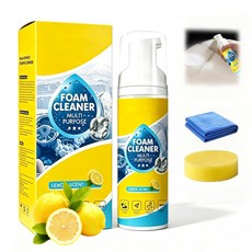 4in1 효소 폼 클리너 다목적 세정제 자동차 실내세정제 주방 욕실 소파용, 1개, 155ml