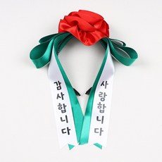 (당일발송) 국내생산 아동 카네이션 머리띠 어버이날 스승의날 선물 인간화환 유아 헤어밴드 생신 생신축하