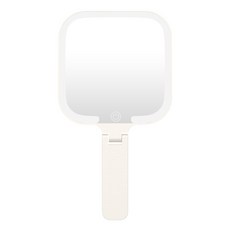 便攜LED小方鏡，三色光源可調，180°旋轉角度, 三色調光 充電款, 1個