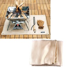 캠핑용 방염시트 방염매트 L 사이즈 94cm X 99cm