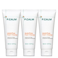 피캄 언더포어 바하 저자극 폼클렌징, 150ml, 3개