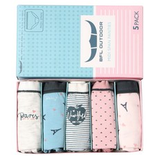 비에프엘 주니어 면스판 삼각 팬티 5p 세트 여아용