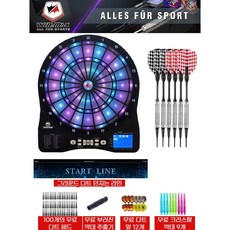 다트보드 LED 게임 다트판 실내 보드게임 파티 술집, C. 컬러 WINMAX, 1개
