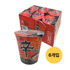 농심 신라면컵 65g 6개입 x1박스, 6개