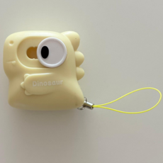 택배 언박싱 커터 공룡 자석 택배칼 세라믹 안전, 1개, 옐로우