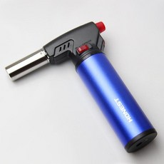 Rosle 충전식 미니 토치 고화력 가정용 요리용 휴대용, 1개, 믹 노즐 고열 이중 화염