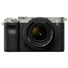 ILCE-7CL-S 소니 SONY 미러리스 카메라 바디 35mm 풀 사이즈 실버
