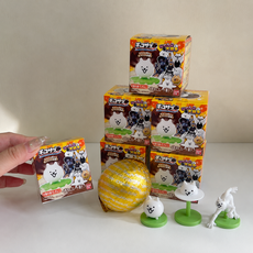 BANDAI 貓咪大戰爭 巧克力蛋 盲盒 食玩 公仔, 20g, 1個