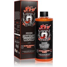 H.O.W. 자동차 디테일링 & 케어 H.O.압력 세탁기용 128온스 PH 중성 세차 폼 비누, Ceramic Car Wash Soap, 16 Fl Oz (Pack of 1)