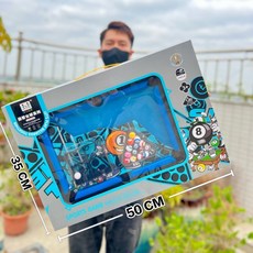 兒童檯球玩具組 親子互動桌球遊戲 休閒桌遊玩具 幼稚園禮品推薦, 9903檯球玩具套裝【2色隨機】, 1個