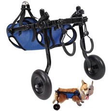 강아지휠체어 강아지뒷다리보조기 보조 보행 재활 M