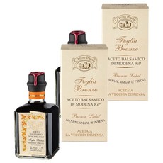 라베키아 모데나 IGP 브론즈 라벨 발사믹 식초, 2개, 250ml