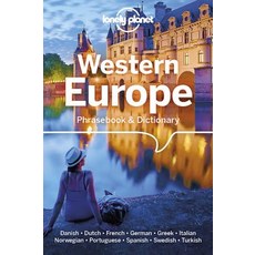 Lonely Planet Western Europe Phrasebook & Dictionary Paperback