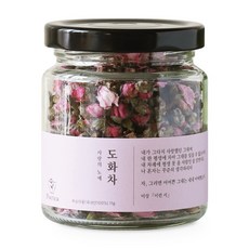 포이티 국산 도화차 복숭아 꽃차 꽃송이, 1개, 1개입, 11g