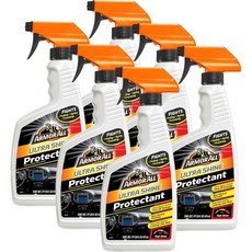 아머 올 인테리어 차량용 세정제 스프레이 병 보호제 세정제 트럭 오토바이용 울트라 광택 16액량 온스 6개 묶음 10345, 울트라 샤인 (6팩)