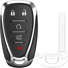 교체용 자동차 키 포브 스마트 근접 무선 키리스 엔트리 리모컨 쉐보레 카마로 크루즈 말리부 20162020 433MHz ID46 칩 5버튼 FCCID HYQ4EA 1352966