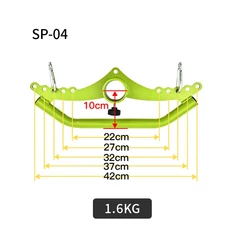 이두근 트레이닝 홈트 핸들 홈짐 8개 랫풀다운 바 로우 어태치먼트 케이블 머신, 04 SP04