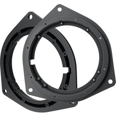 Jayubien 6.5 Car Rear Door Speaker Adapter 6 1/2 Hollow Plastic Spacer Gasket Mount Ring Bracket Kit, 기본 옵션