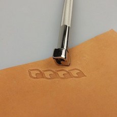 皮雕印花工具 精雕DIY手動用具 新品鋼製裝點皮藝印刻 皮具裝飾紋, 1個, 皮雕印花工具 精雕DIY手動用具 新品鋼