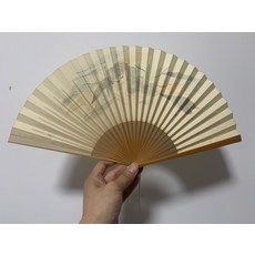 日本名家青児 美人畫摺扇, 如圖所示, 1個